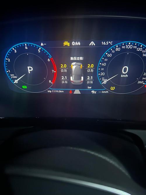 大众威然汽车/大众威然汽车车轮胎压