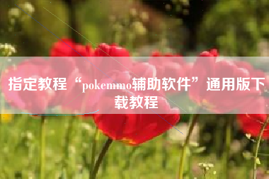 指定教程“pokemmo辅助软件”通用版下载教程