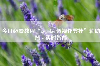 今日必看教程“wepoker透视作弊挂”辅助器 - 实时智能