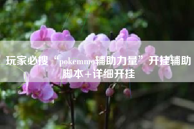 玩家必搜“pokemmo辅助力量”开挂辅助脚本+详细开挂