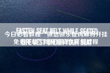 今日必看教程“微信微乐捉鸡麻将开挂免费下载”附开挂脚本详细教程