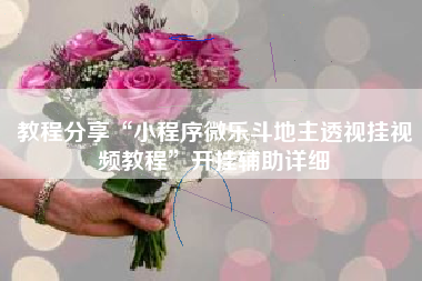 教程分享“小程序微乐斗地主透视挂视频教程”开挂辅助详细