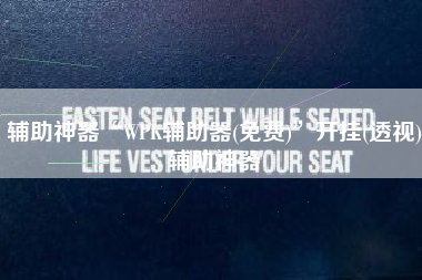 辅助神器“WPK辅助器(免费)”开挂(透视)辅助神器