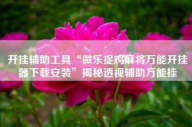 开挂辅助工具“微乐捉鸡麻将万能开挂器下载安装	”揭秘透视辅助万能挂