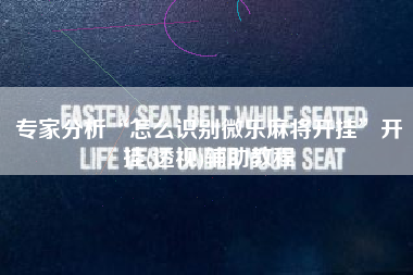 专家分析“怎么识别微乐麻将开挂”开挂(透视)辅助教程