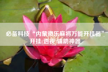 必备科技“内蒙微乐麻将万能开挂器	”开挂(透视)辅助神器