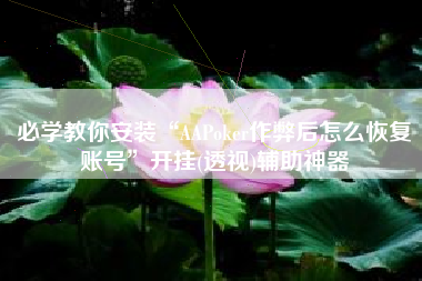 必学教你安装“AAPoker作弊后怎么恢复账号	”开挂(透视)辅助神器