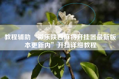 教程辅助“微乐陕西麻将开挂器最新版本更新内”开挂详细教程