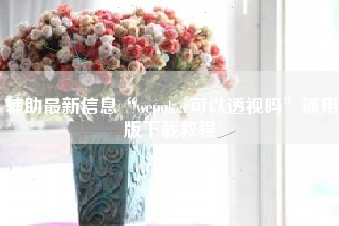 辅助最新信息“wepoker可以透视吗”通用版下载教程!