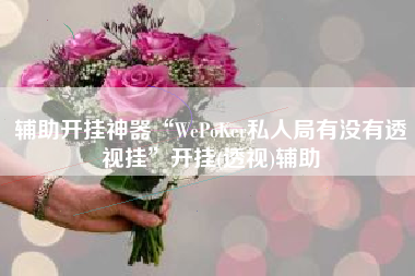 辅助开挂神器“WePoKer私人局有没有透视挂”开挂(透视)辅助