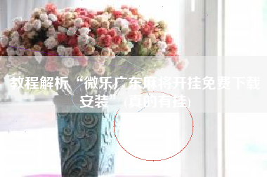 教程解析“微乐广东麻将开挂免费下载安装”(真的有挂)