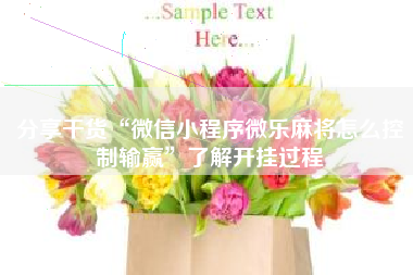 分享干货“微信小程序微乐麻将怎么控制输赢”了解开挂过程